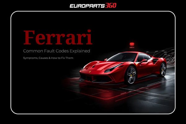 Ferrari Common Fault Codes Explained: Symptoms, Causes & How to Fix Them