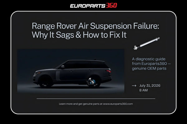 Range Rover Air Suspension Failure: Why It Sags & How to Fix It