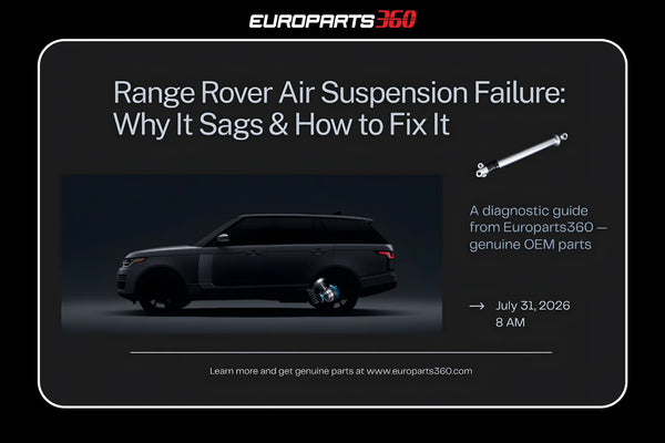 Range Rover Air Suspension Failure: Why It Sags & How to Fix It
