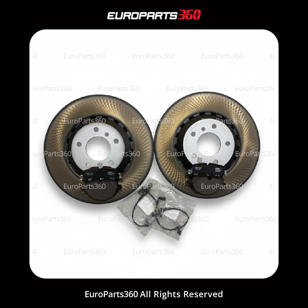 Genuine Bentley Bentayga Rear Brake Pads & Rotors 4M0698451C 4M0615601K