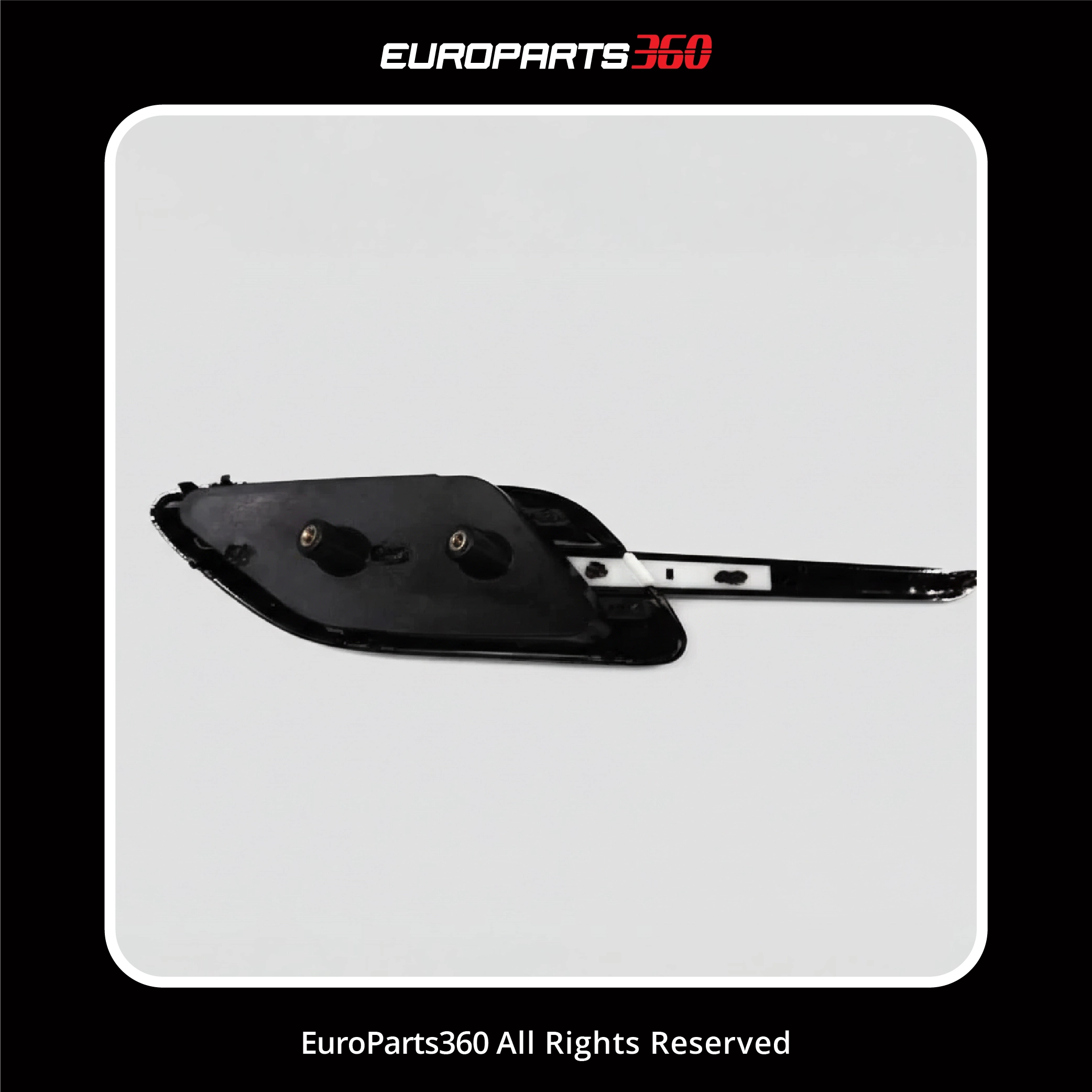 Bentley Continental GT GTC Black Left Right Fender Air Vent Grill 3W3821273B & 3W3821274B (aftermarket)