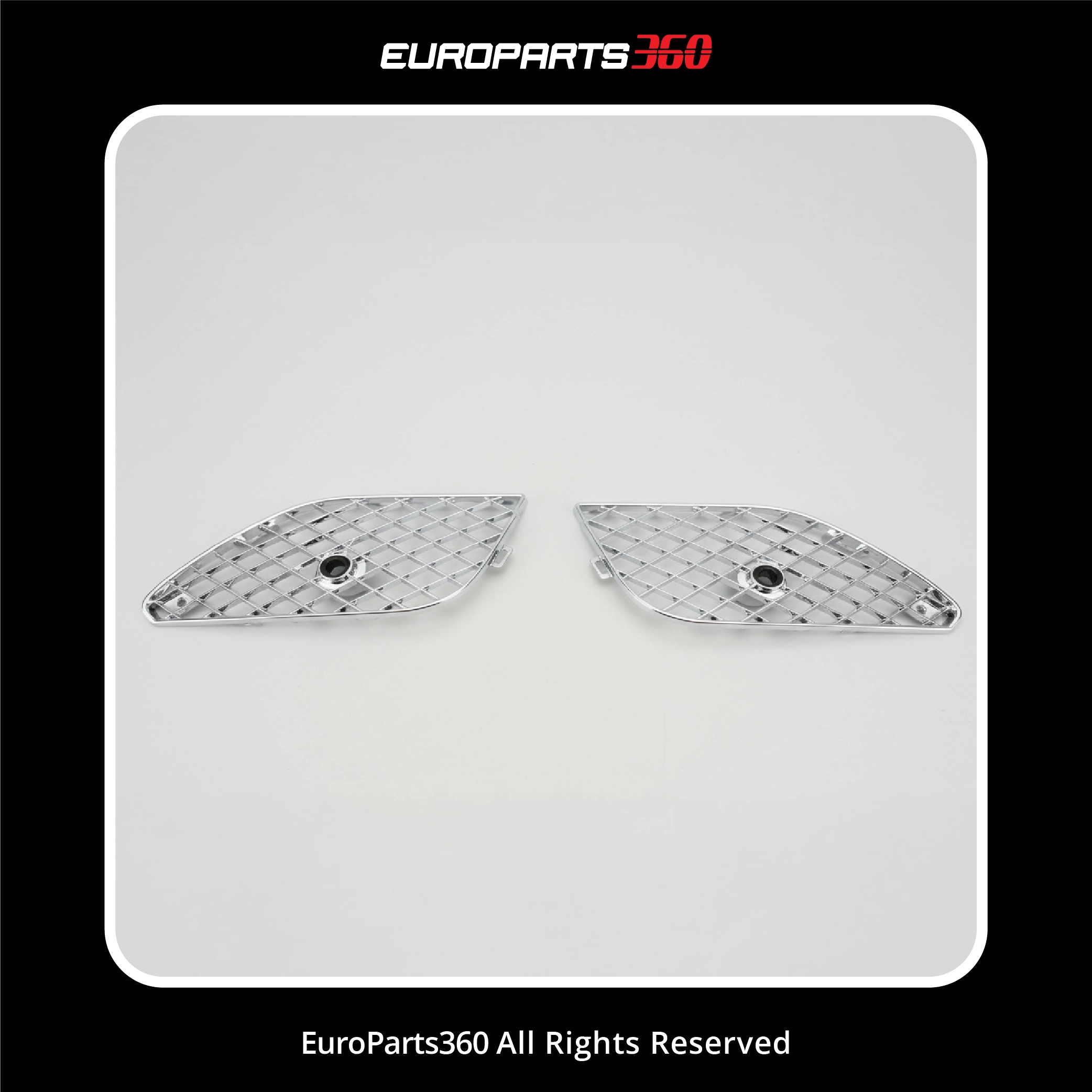 Bentley Continental GT GTC Front Bumper Side Grills 3W3807647 3W3807648 (aftermarket)