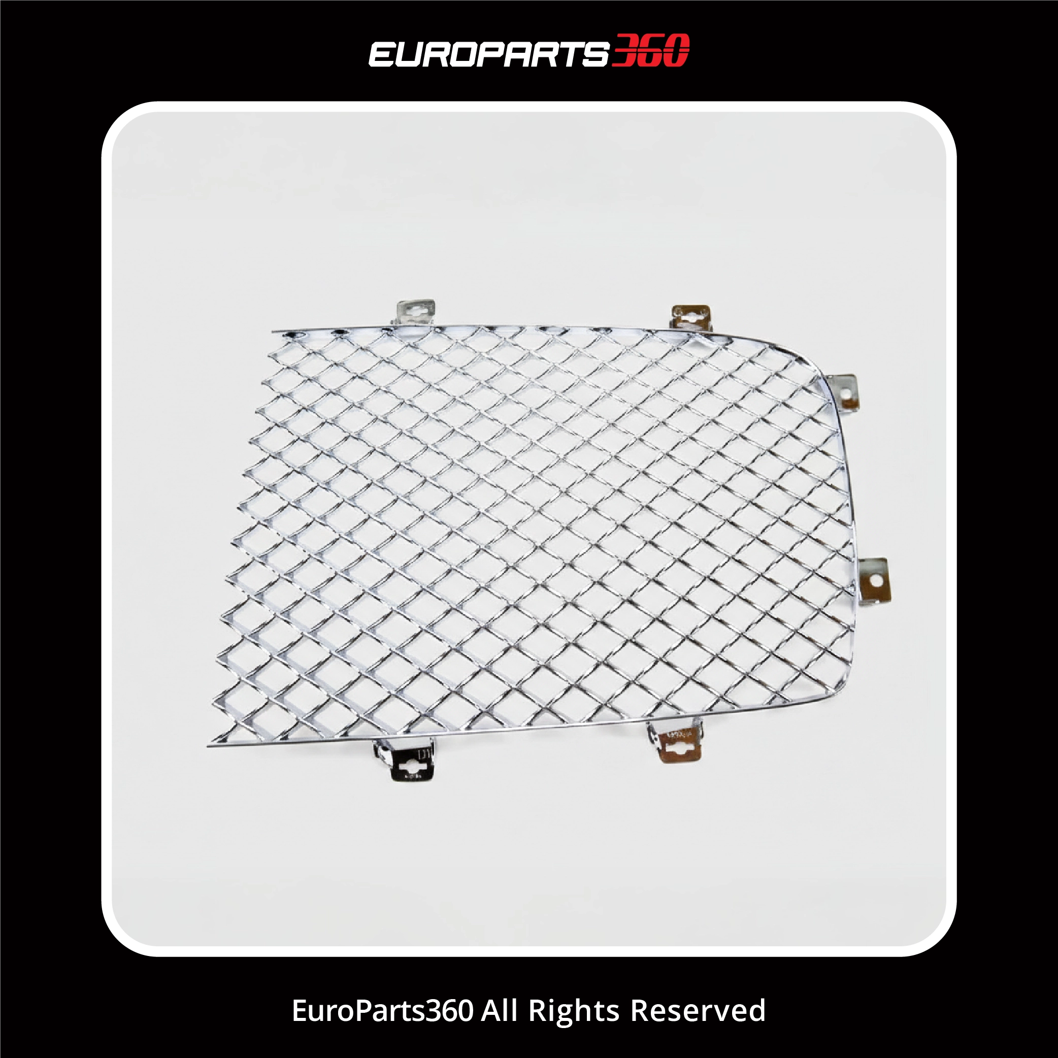 Complete Main Radiator Grille Assembly Bentley Flying Spur (2014-2018) 4-Piece Set (aftermarket)