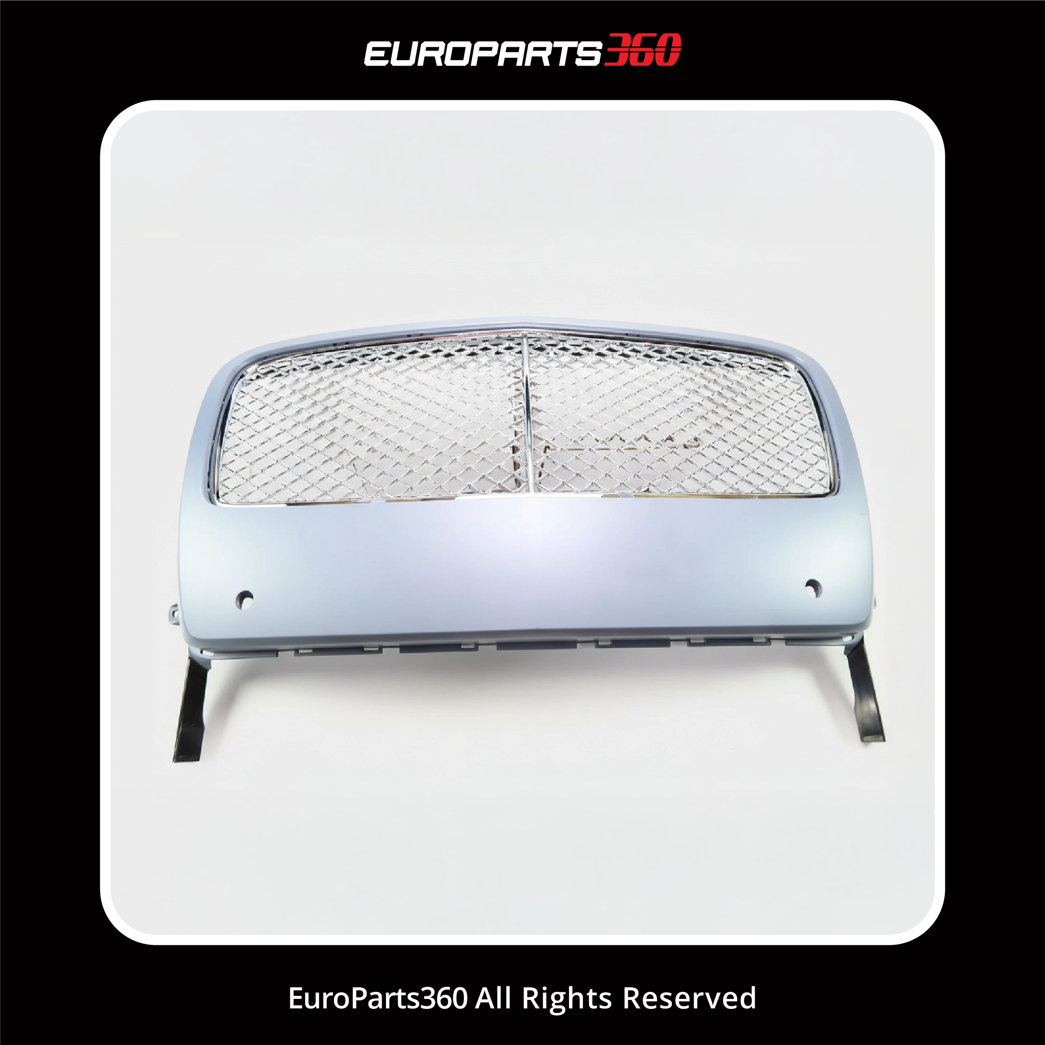 Complete Main Radiator Grille Assembly Bentley Flying Spur (2014-2018) 4-Piece Set (aftermarket)