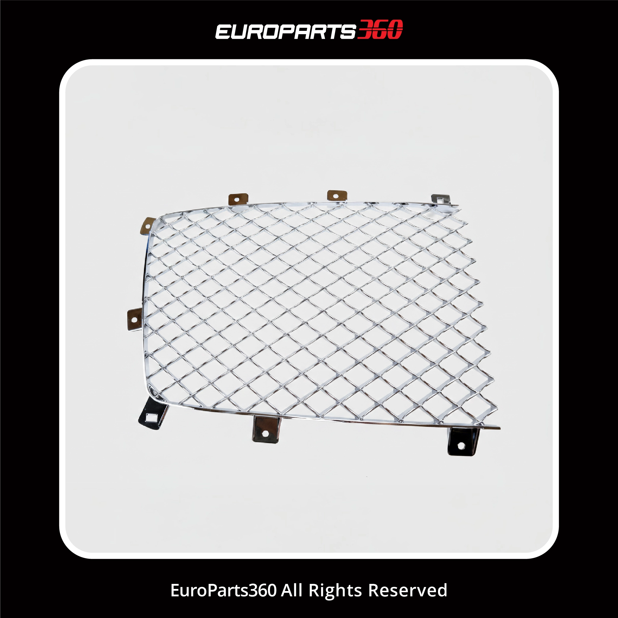 Bentley Bentayga Right Front Radiator Grille  Insert (2016-2020) 36A853684 (aftermarket)