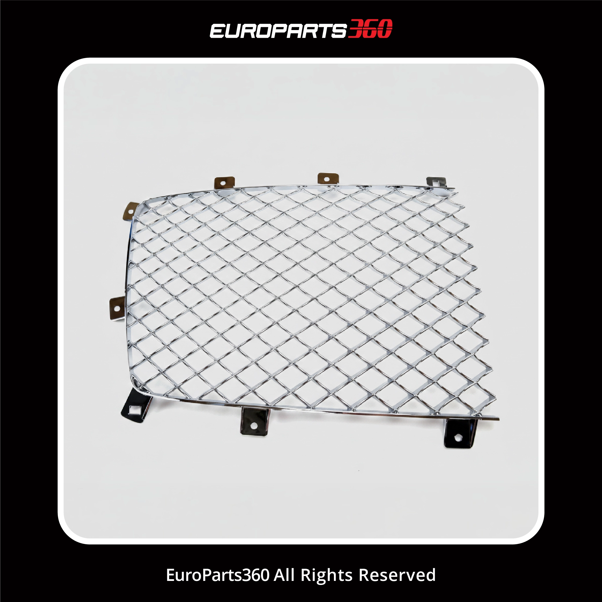 Bentley Continental GT / GTC (2012-2015)  Front  Radiator Grille Kit (Chrome) |3W3853667A, 3W3853683, 3W3853684 (aftermarket)