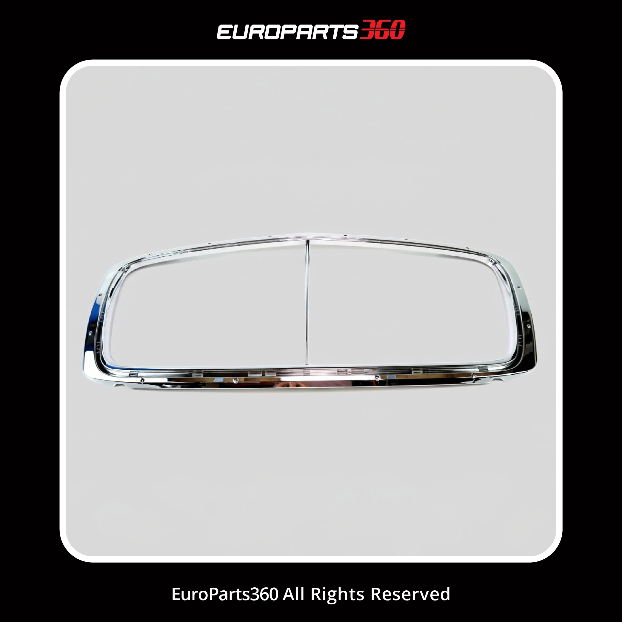 Bentley Continental GT / GTC (2012-2015)  Front  Radiator Grille Kit (Chrome) |3W3853667A, 3W3853683, 3W3853684 (aftermarket)