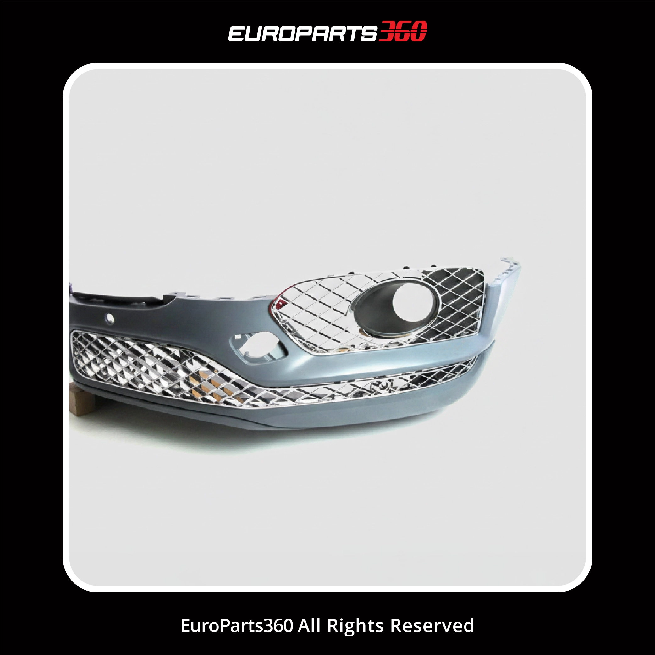 Bentley Bentayga Front Bumper Cover with Grilles Complete Assembly  2016-2020 (aftermarket)