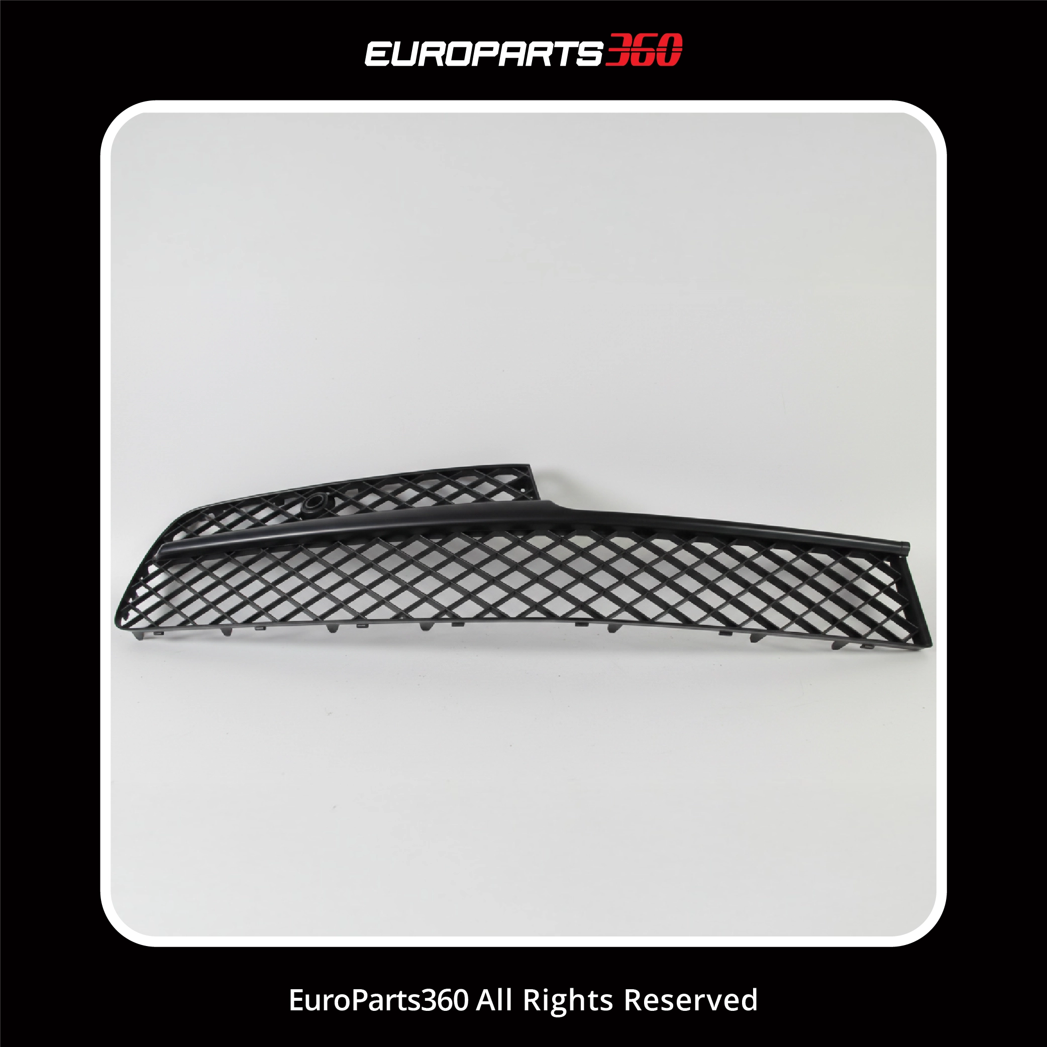 Bentley Continental Flying Spur Front Bumper Black Grille Right 4W0807648  2014-2019 (aftermarket)