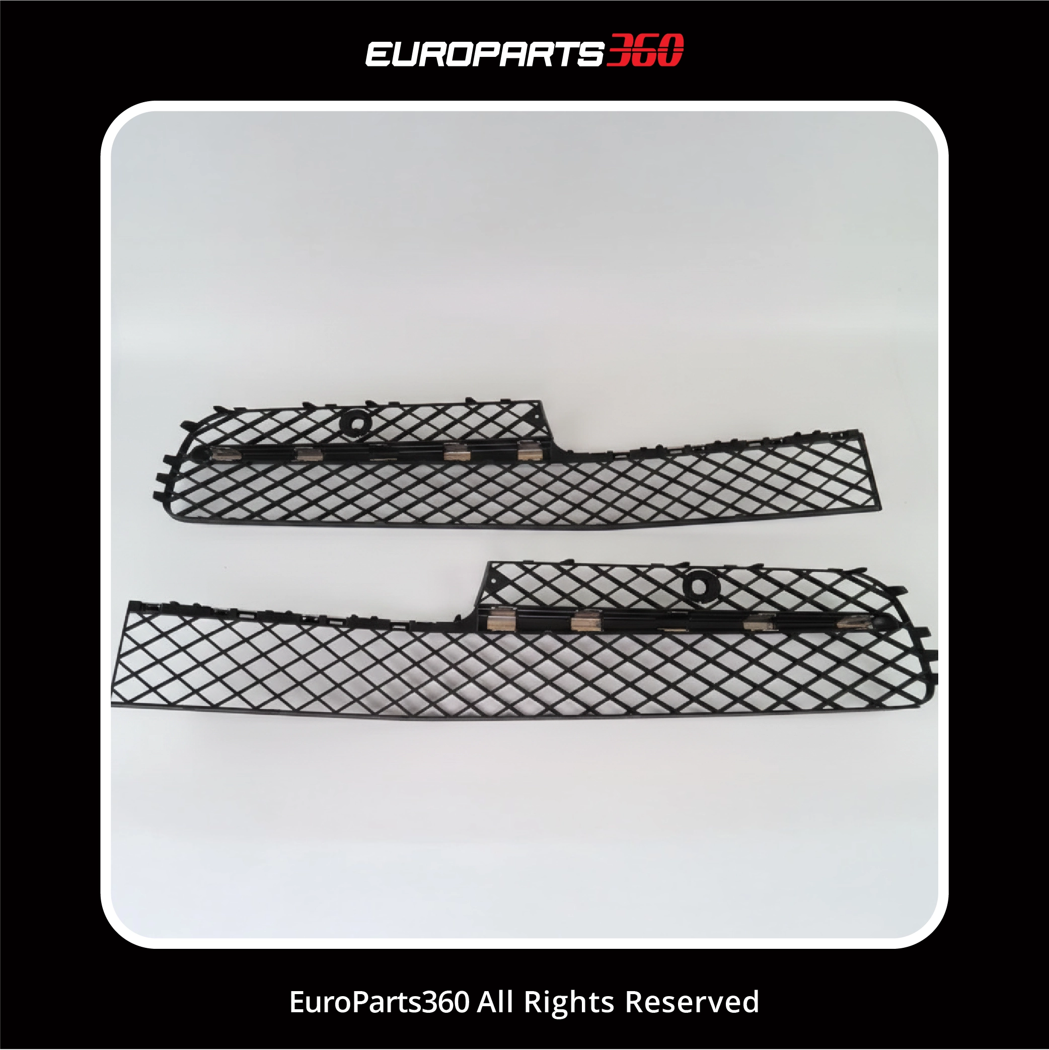 Bentley Continental Flying Spur Front Bumper Grilles – Left & Right 4W0807647 & 4W0807648 (2014–2018)(aftermarket)