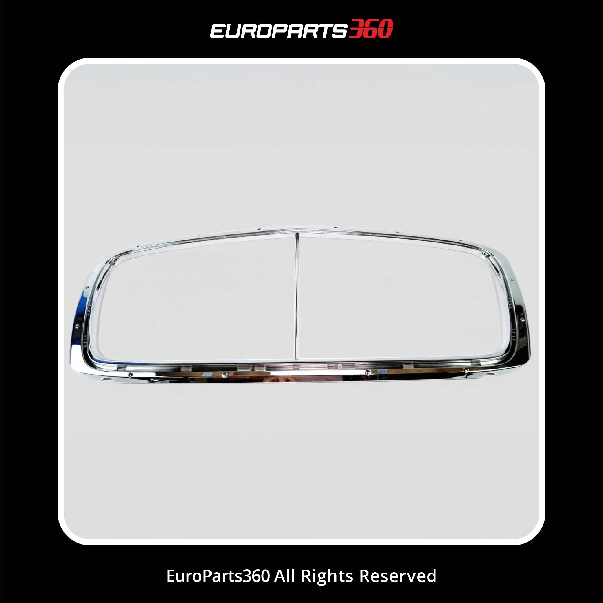 Bentley Continental GT & GTC Main Grille Surround Chrome Trim 3W3853667A (aftermarket)