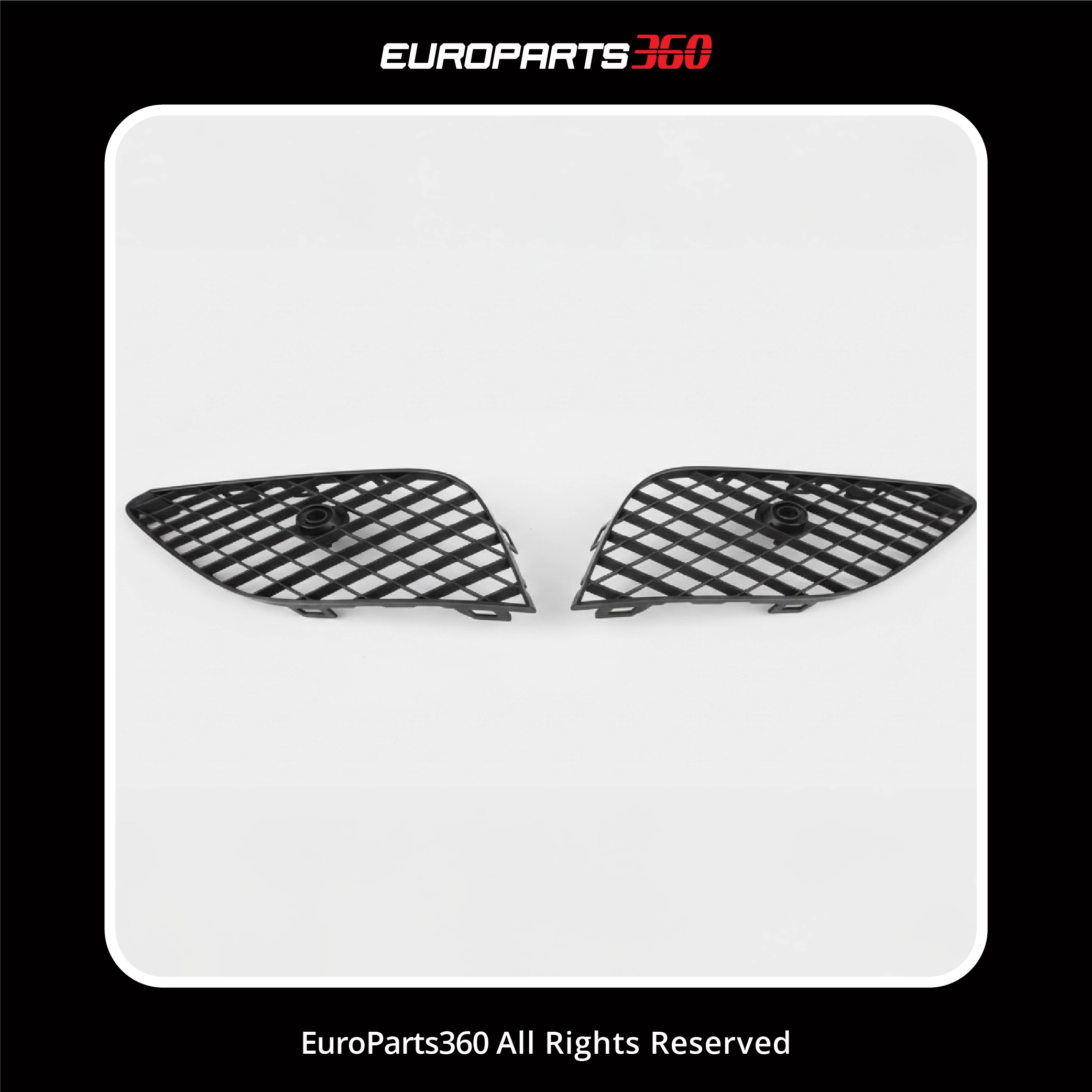 Bentley Continental GT / GTC Front Bumper Left & Right Side Grills 3W3807647, 3W3807648 (aftermarket)