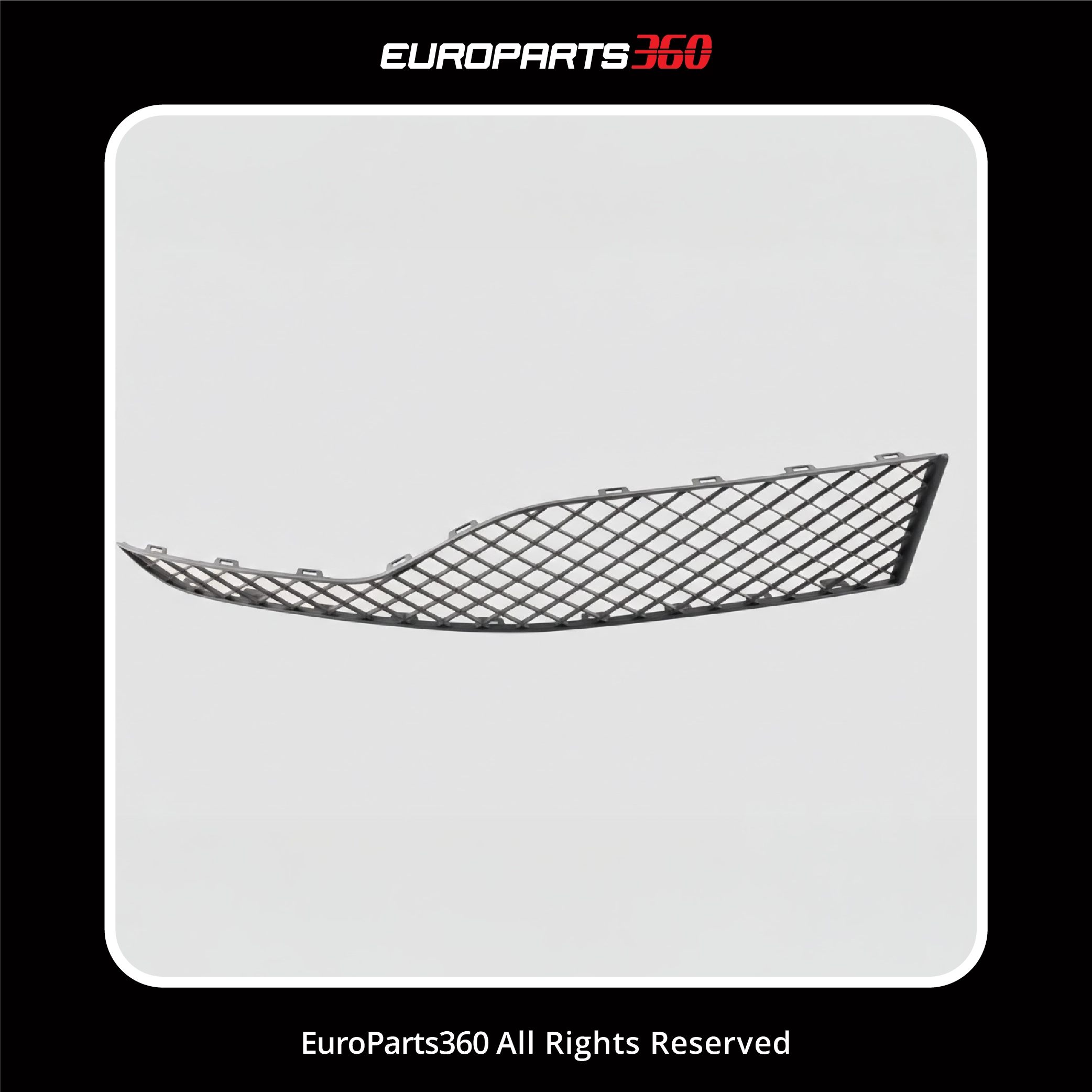 Bentley Continental GT/GTC 4-Piece Lower Grille Set 2016-2018 (Black) (aftermarket)