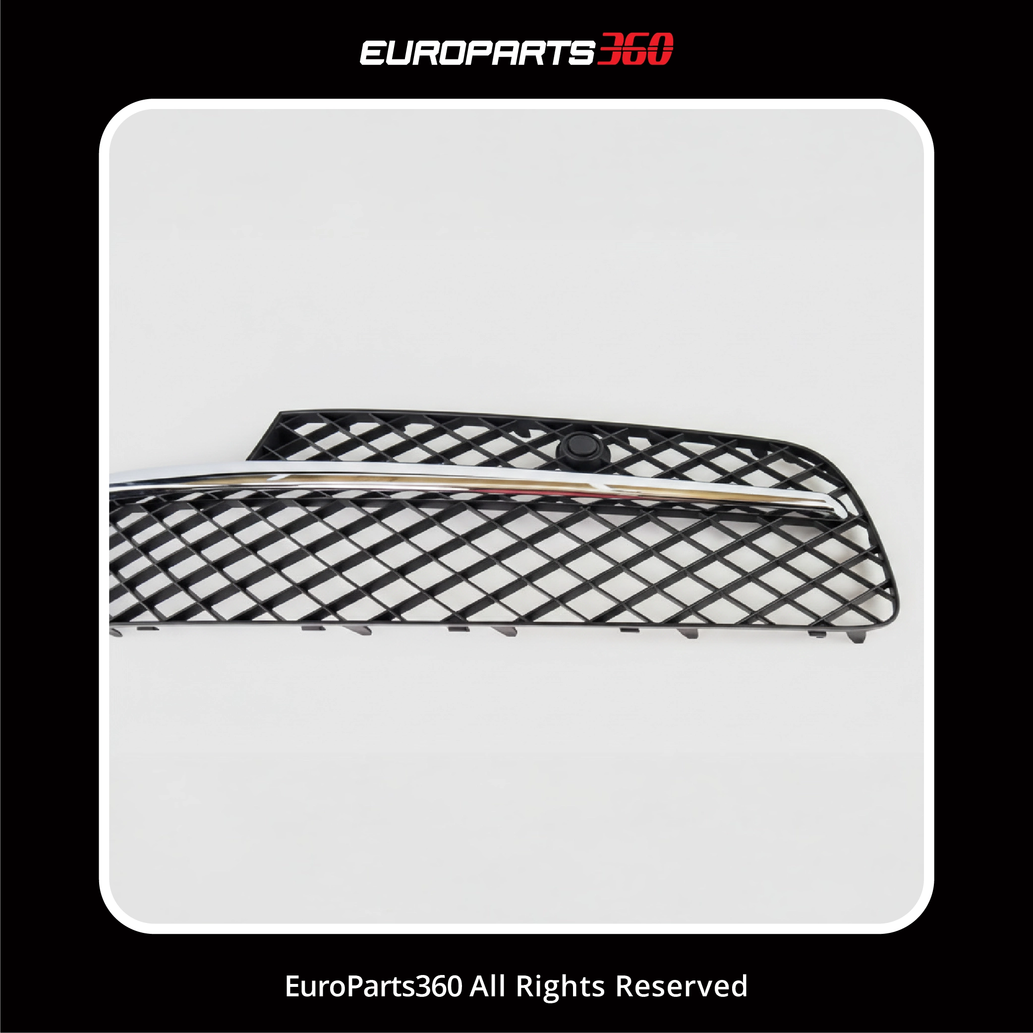 Bentley Continental Flying Spur Front Bumper Grille Left Side 4W0807647 (aftermarket)