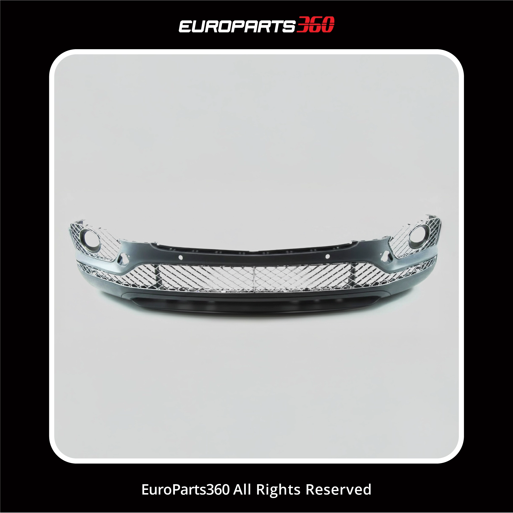 Bentley Bentayga Front Bumper Cover with Grilles Complete Assembly  2016-2020 (aftermarket)