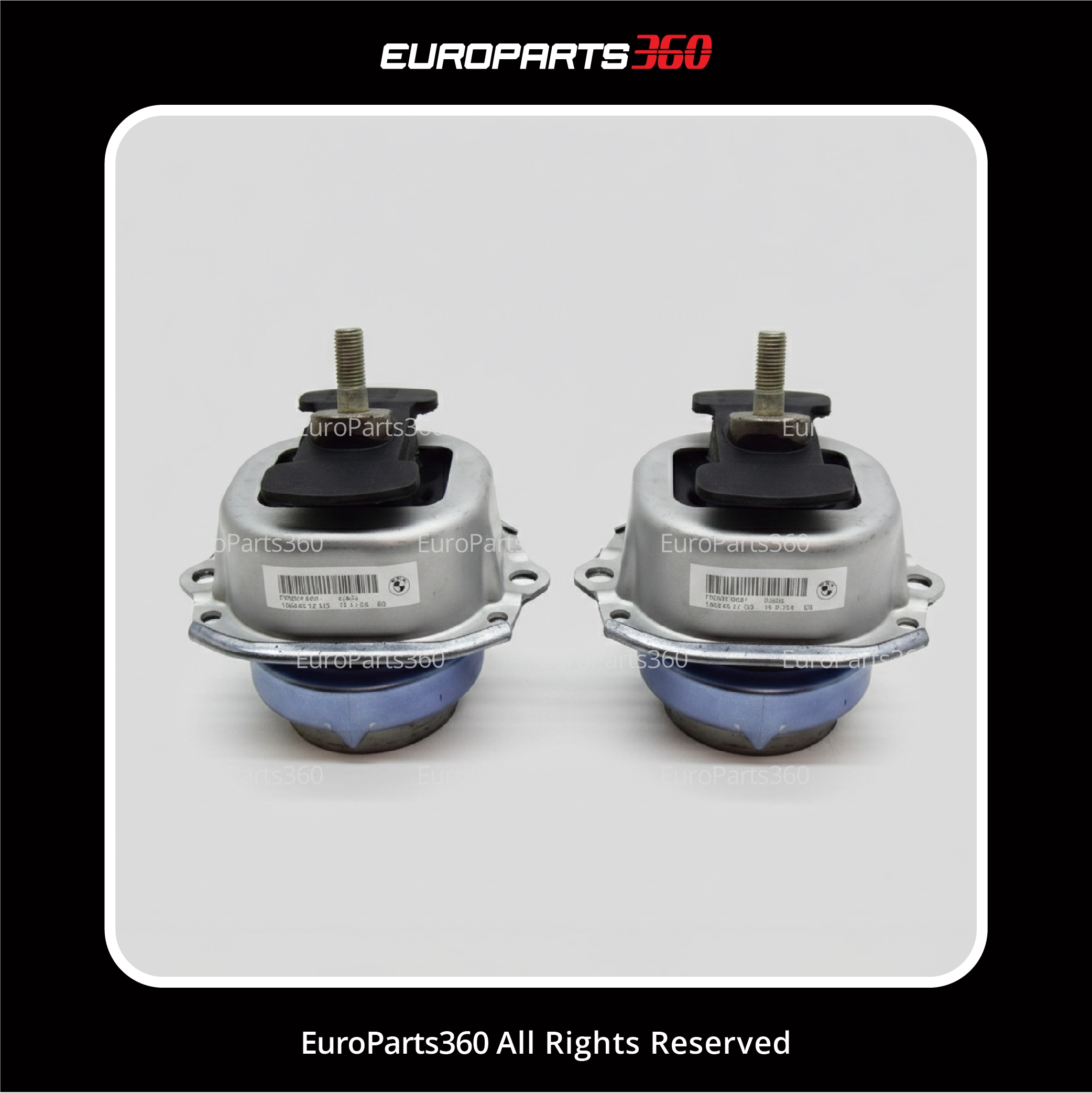 BMW X5 X6 Engine Mount Set Left Right Genuine 22116778191, 22116778192