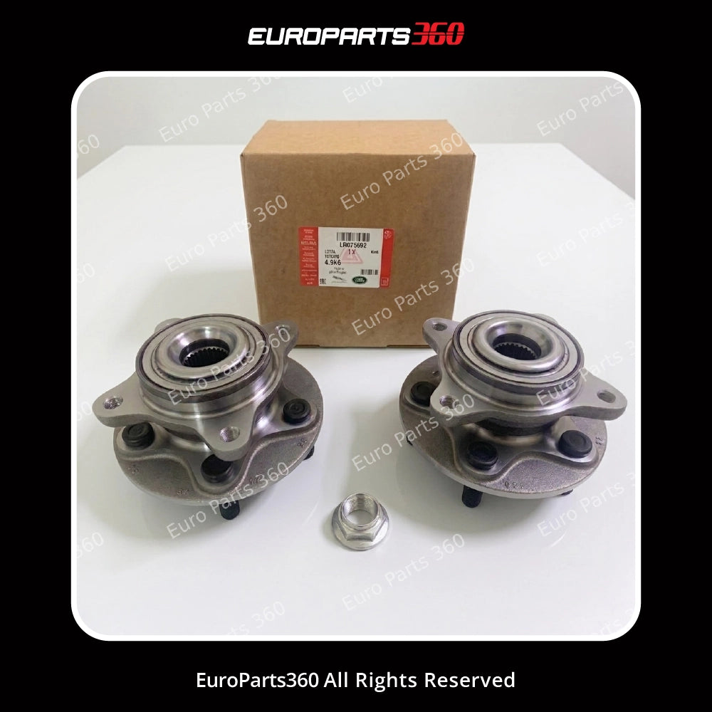 Land Rover Front Hub & Bearing Assembly LR3, LR4, RRS LR076692  04-18 Europarts360