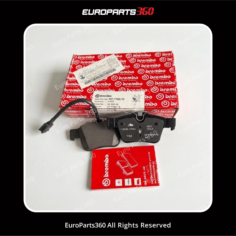 Maserati Levante, Ghibli, Quattroporte Rear Brake Pad Set (673004626) Europarts360
