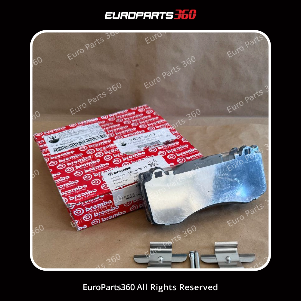 Maserati Front Brake Pad Set Quattroporte GTS, Levante 980156012 13-26 Europarts360