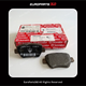 Maserati Quattroporte M156 (2014 onwards) Rear Brake Pads Set 980156029
