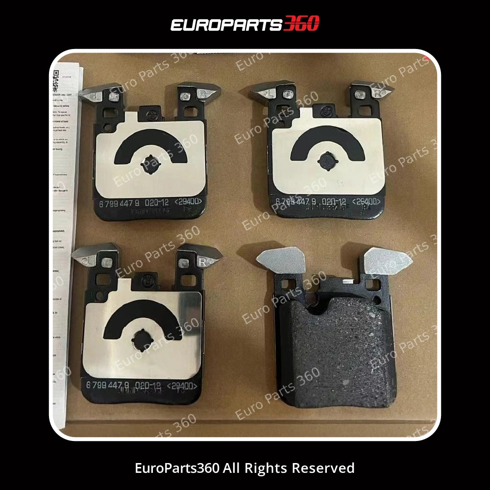 BMW 1 2 3 4 Series Rear M Sport Brake Pad Kit w/ Sensor 34216887576 