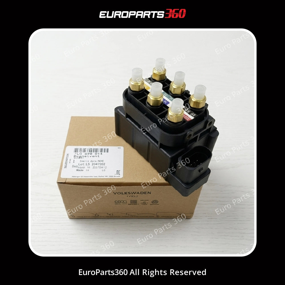 Audi Q7 Air Suspension Compressor Valve Block (7L0698014) Europarts360
