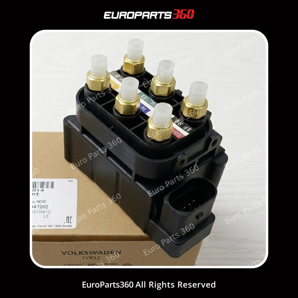 Audi Q7 Air Suspension Compressor Valve Block (7L0698014) Europarts360