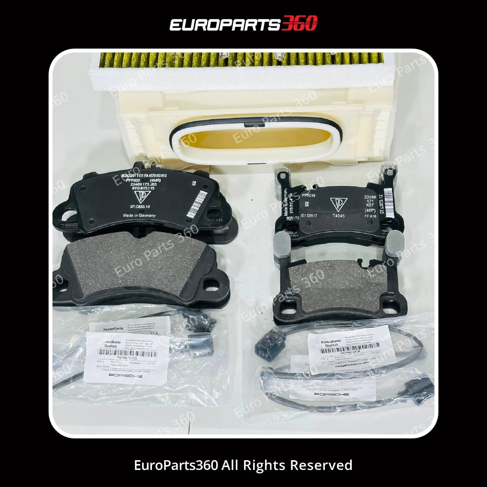 Porsche Cayenne 9Y0 Ultimate Major Service Kit: Brakes, Filters & Plugs 2018-2026