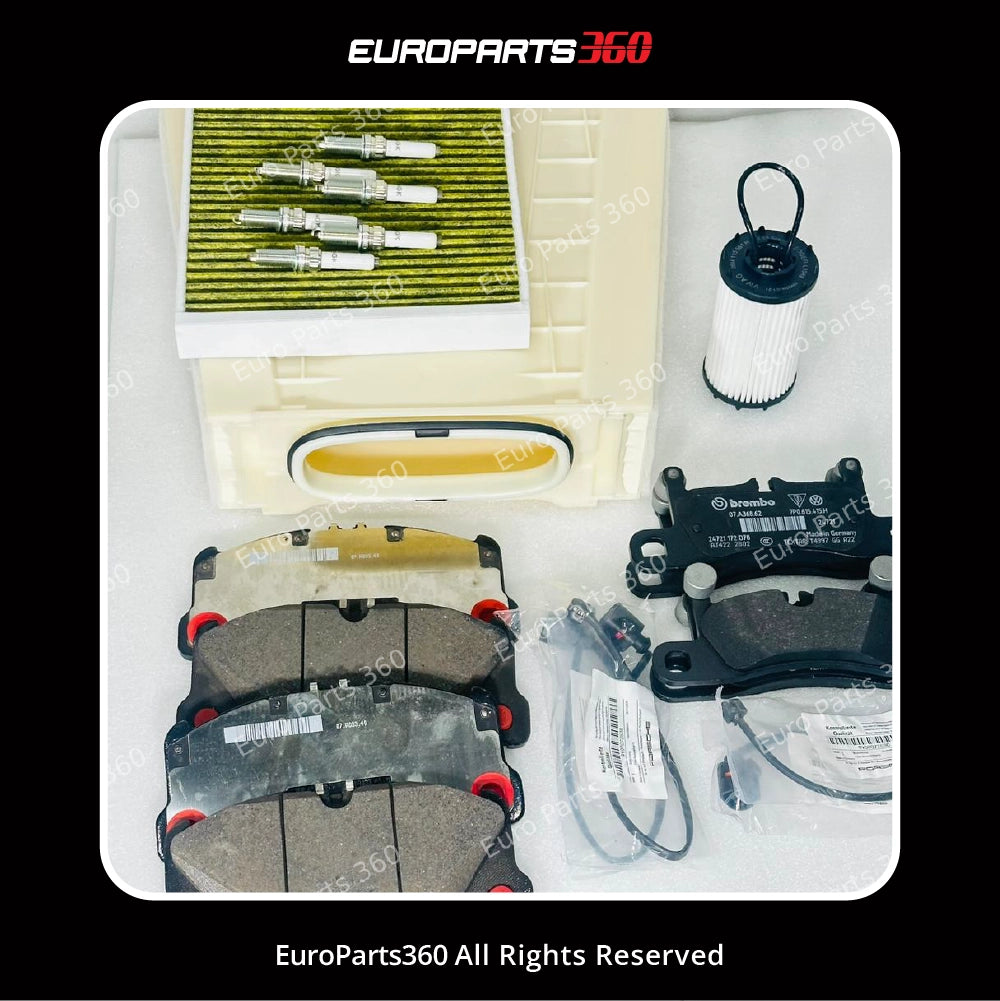 Porsche Cayenne 9Y0 Ultimate Major Service Kit: Brakes, Filters & Plugs 2019-26