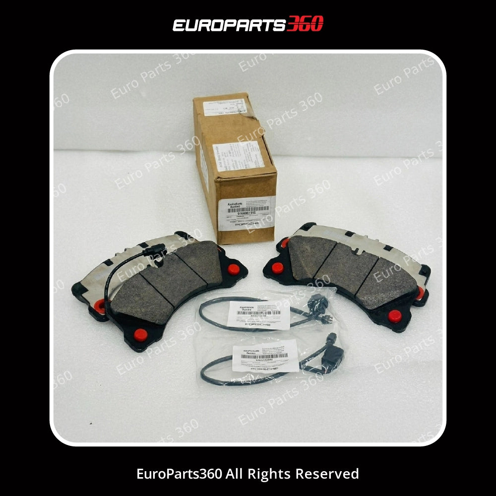Porsche Front Brake Pad & Sensor Kit  Cayenne,  Macan, Panamera (9Y0698151S)