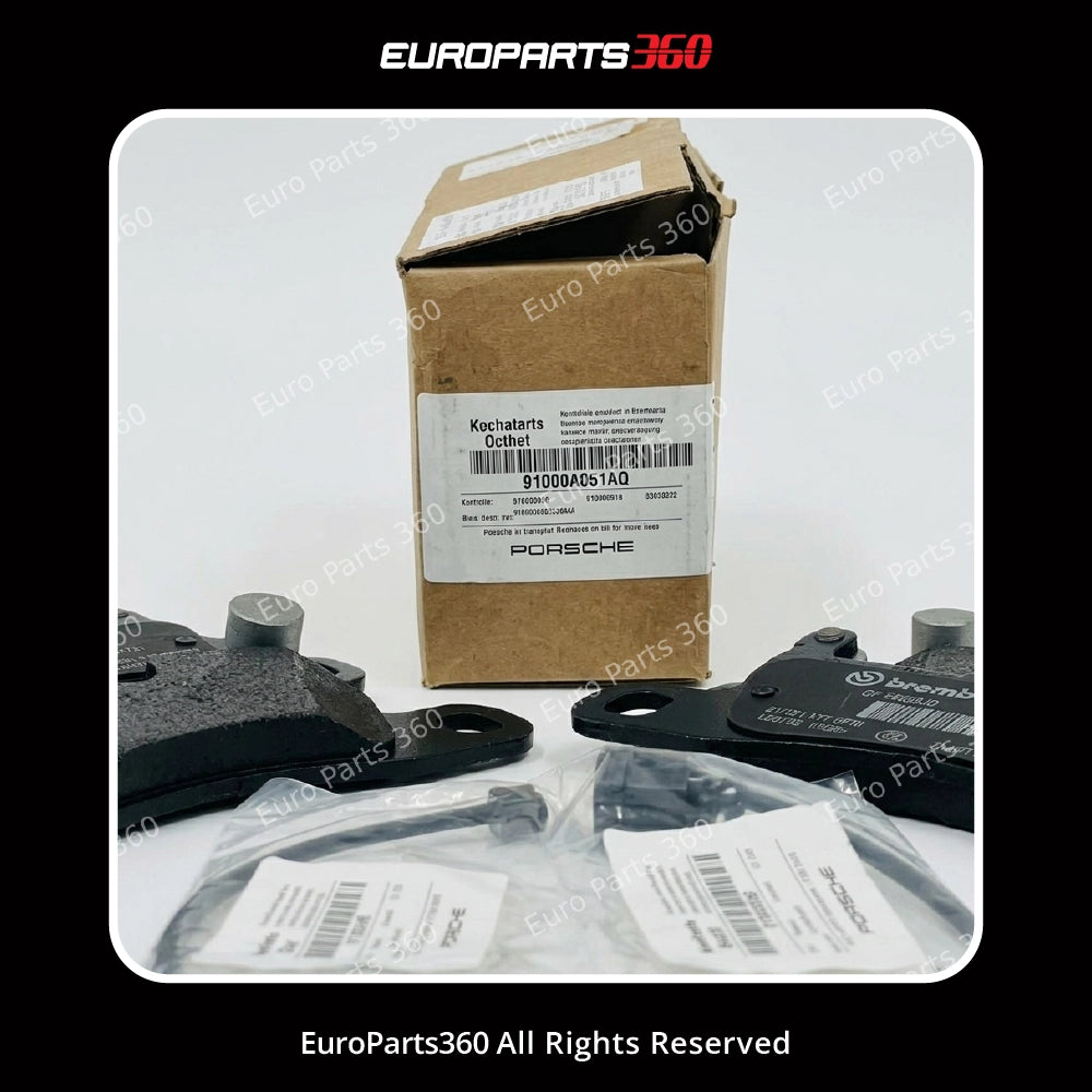 Porsche Rear Brake Pad & Sensor Kit Cayenne 718 911 9Y0 (9Y0698451AE) (2011-2026)