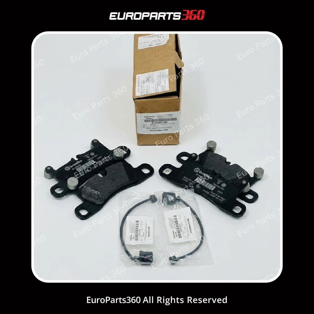 Porsche Rear Brake Pad & Sensor Kit Cayenne 718 911 9Y0 (9Y0698451AE) (2011-2026)