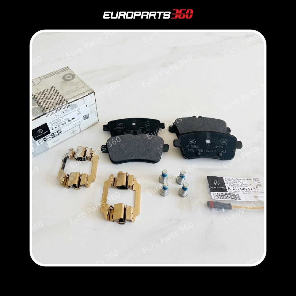 Mercedes-Benz ML, GLE-Class Rear Brake Pad Set & Sensors A0074208320 Europarts360