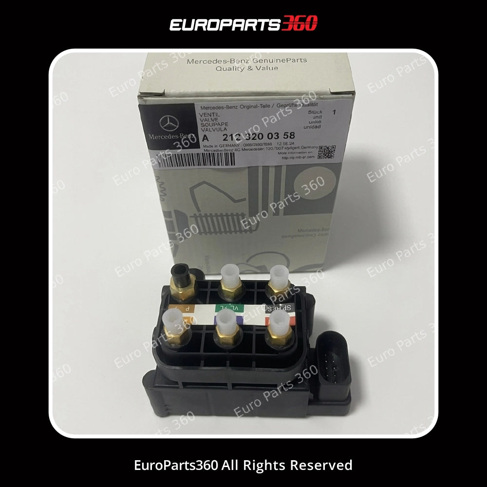 Mercedes-Benz GLE, R63, CL63 AMG AIRMATIC Valve Block A2123200358 Europarts360