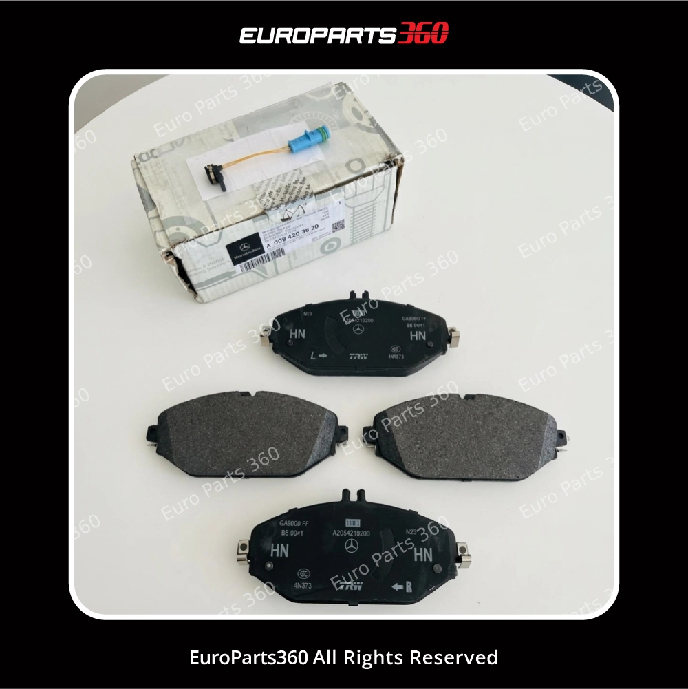 Mercedes-Benz C, E-Class, GLC Front Brake Pad Set A0084203820 (16-26) Europarts360