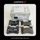 Mercedes-Benz C63, E63, CLA45 AMG Rear Brake Pad Set A0054209020