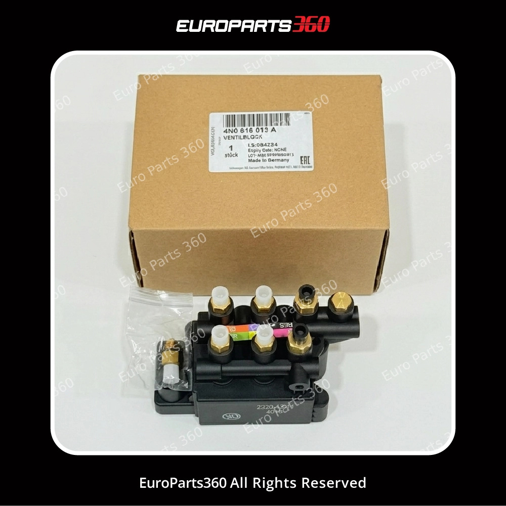 Audi A8 A6 A7 Q8 E-Tron Bloc de vannes de suspension pneumatique 4N0616013A (17-26)