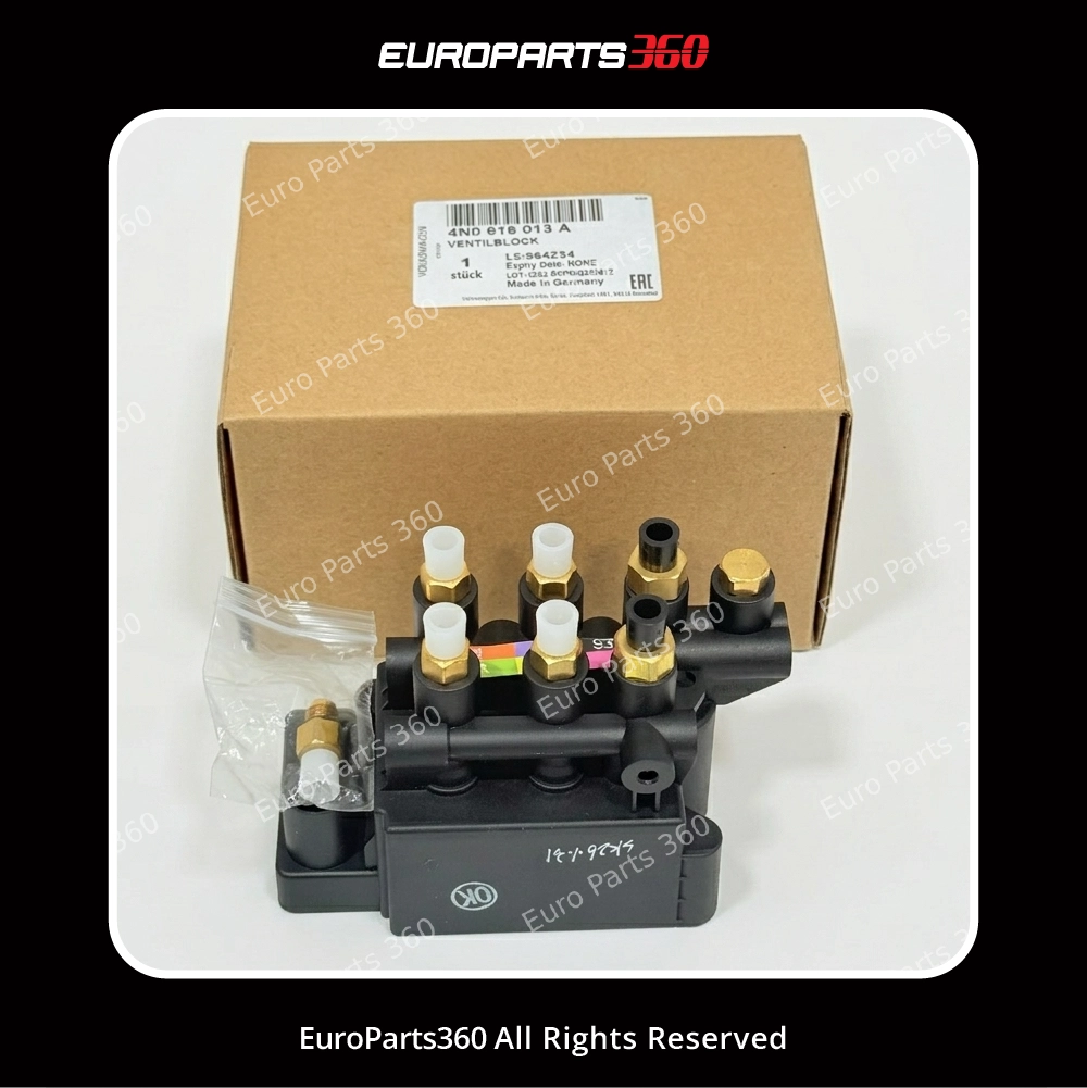 Audi A8 A6 A7 Q8 E-Tron Bloc de vannes de suspension pneumatique 4N0616013A (17-26)
