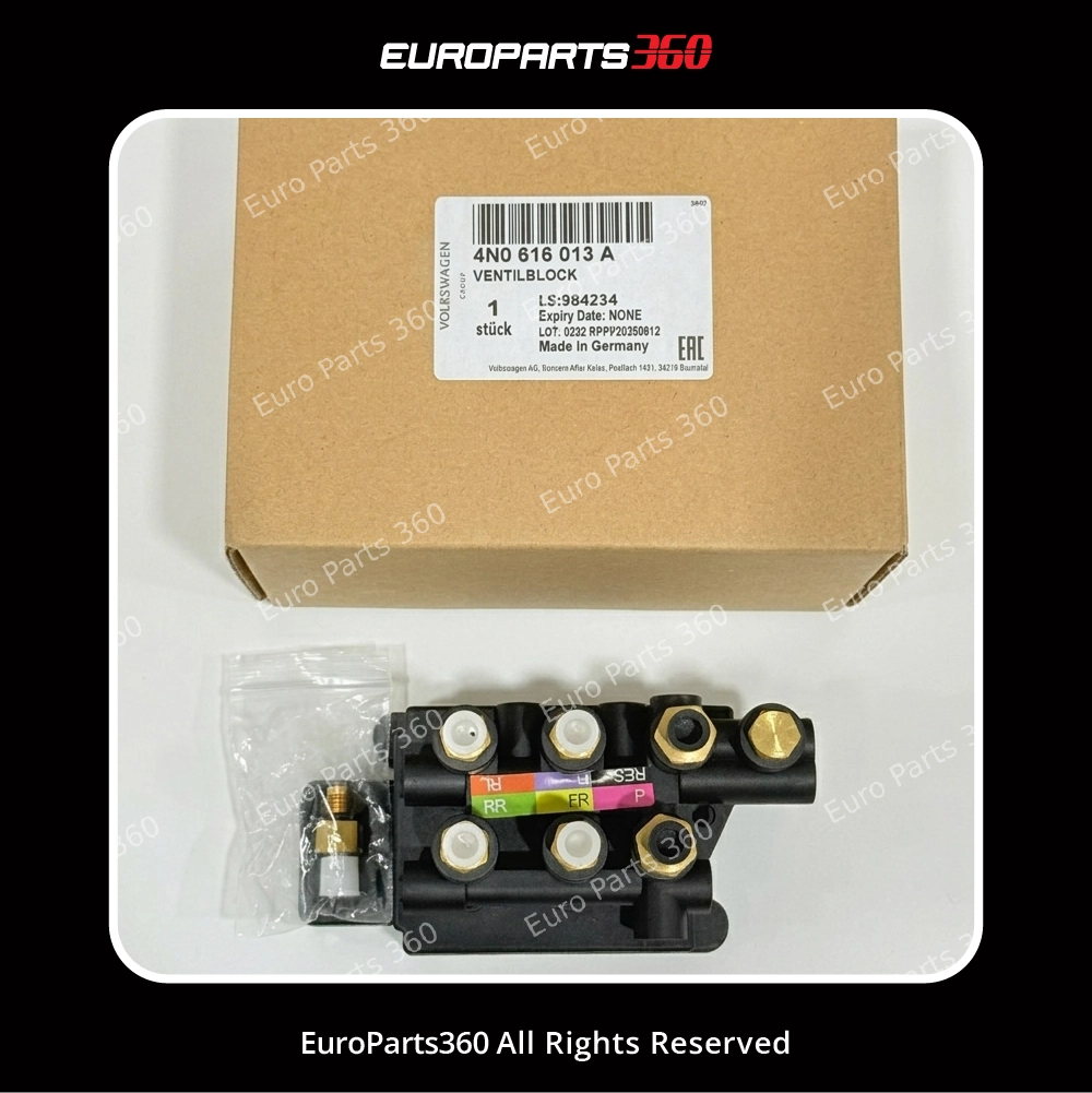 Audi A8 A6 A7 Q8 E-Tron Bloc de vannes de suspension pneumatique 4N0616013A (17-26)