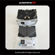 Mercedes-Benz C E CLS GLC Front Brake Pad Set & Sensors A0004209000 (15-26)