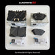 Mercedes-Benz C, E, CLS, GLC Front & Rear Brake Pad Set A0004209000, A0004209800 (16-26)
