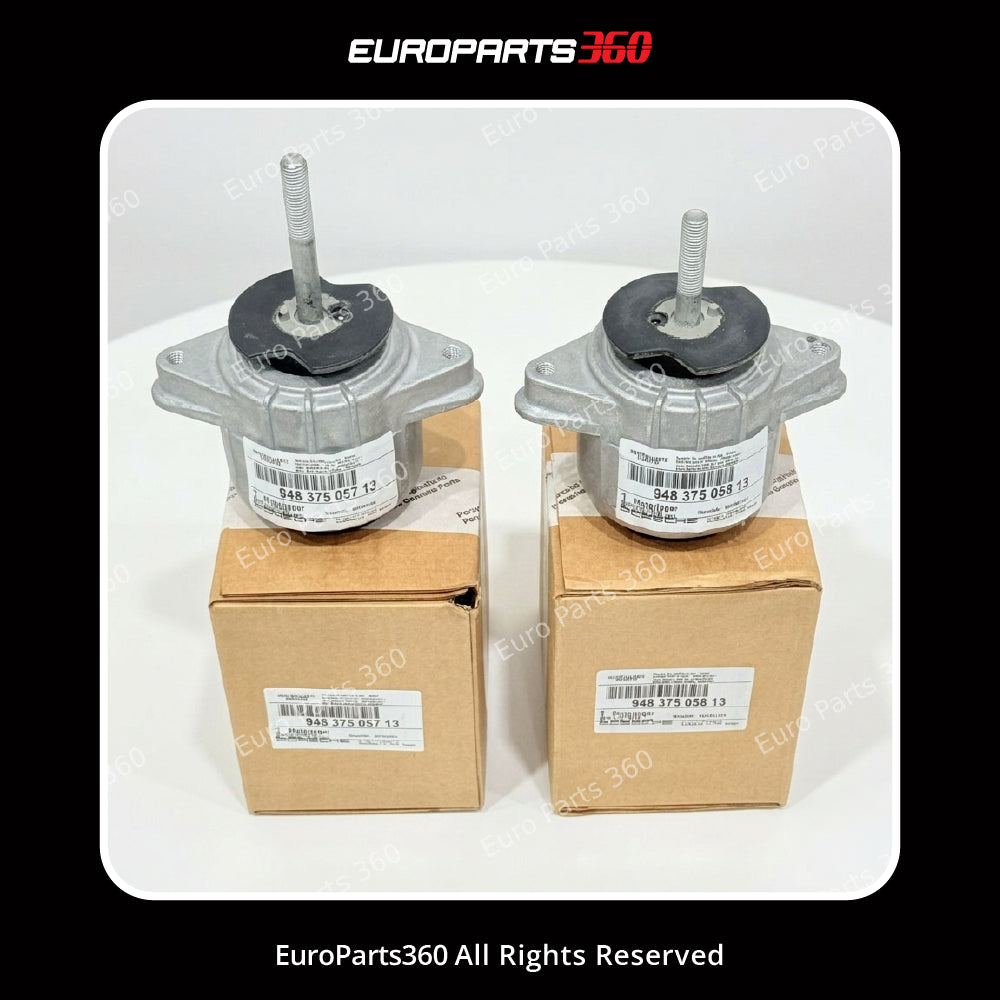 Porsche Genuine Engine Mount Set 94837506100 + 94837506200