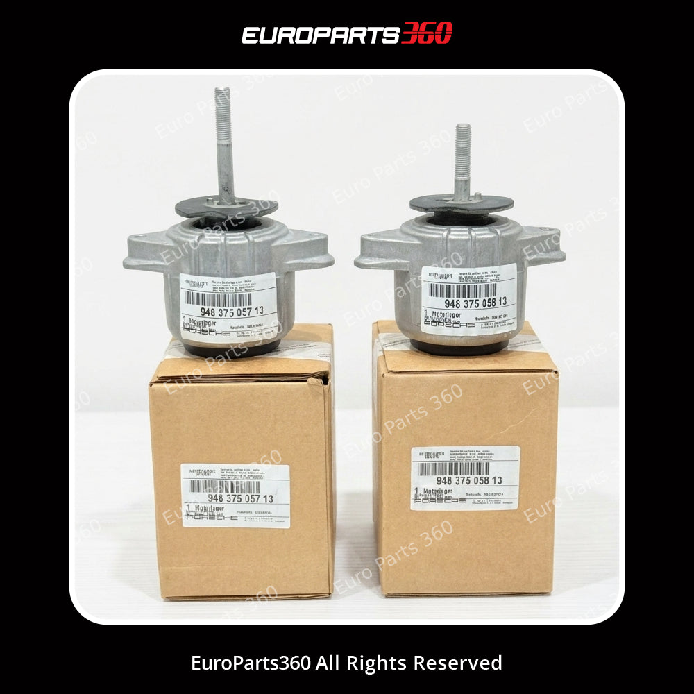 Porsche Genuine Engine Mount Set 94837506100 + 94837506200