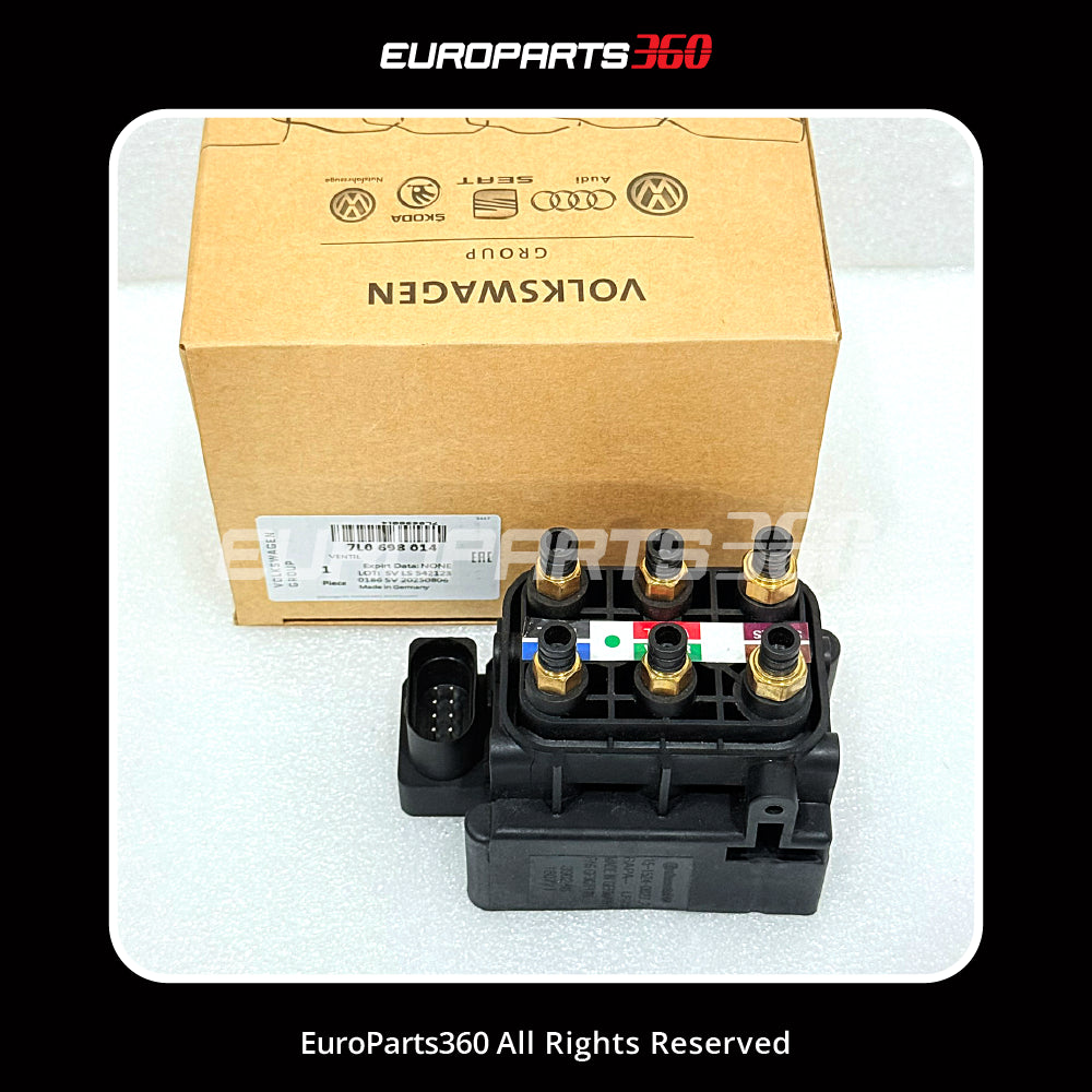 Audi Q7 Air Suspension Compressor Valve Block (7L0698014)