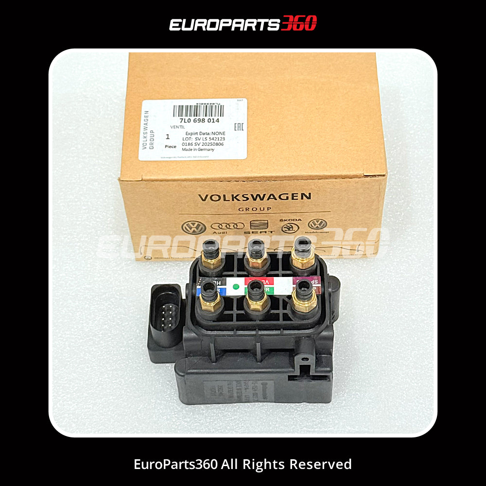 Audi Q7 Air Suspension Compressor Valve Block (7L0698014)