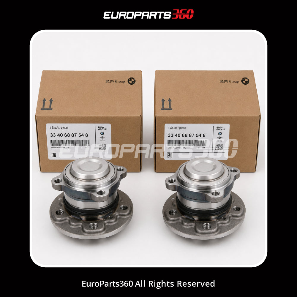BMW Rear Wheel Hub & Bearing Set X1, X2, F56 33406887548