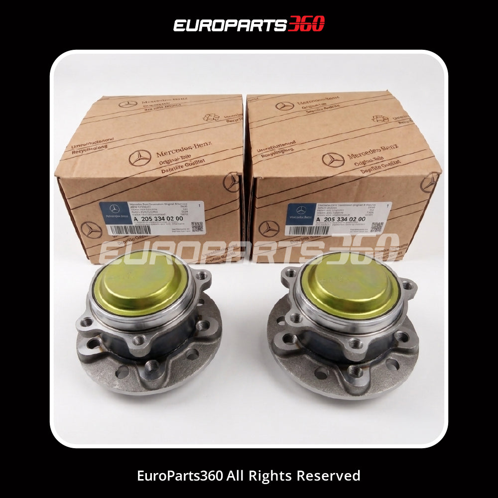 Jeu de roulements de moyeu de roue avant Mercedes W205, W213, X253 (2053340200 / 2053340300)