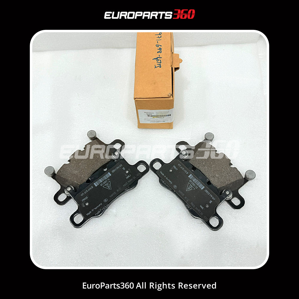 Porsche Taycan / Panamera / Cayenne Rear Brake Pad Set — OEM 971698451B