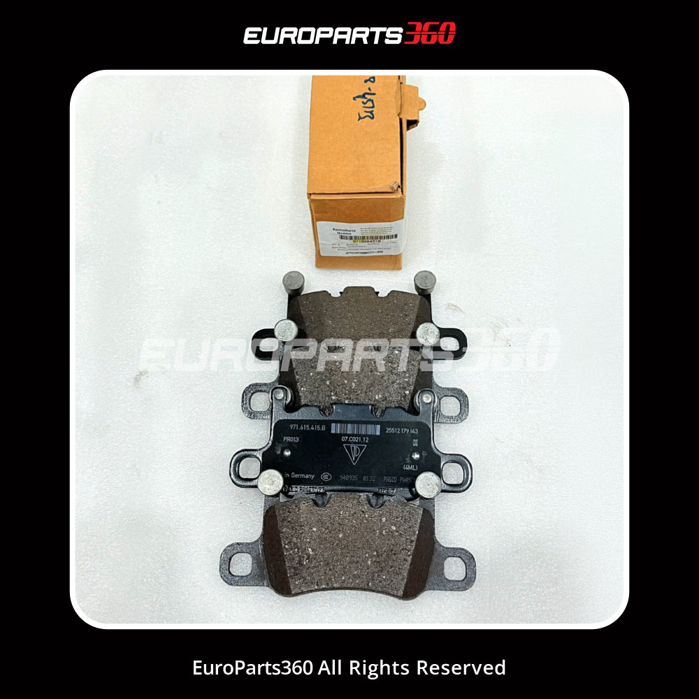 Porsche Taycan / Panamera / Cayenne Rear Brake Pad Set — OEM 971698451B