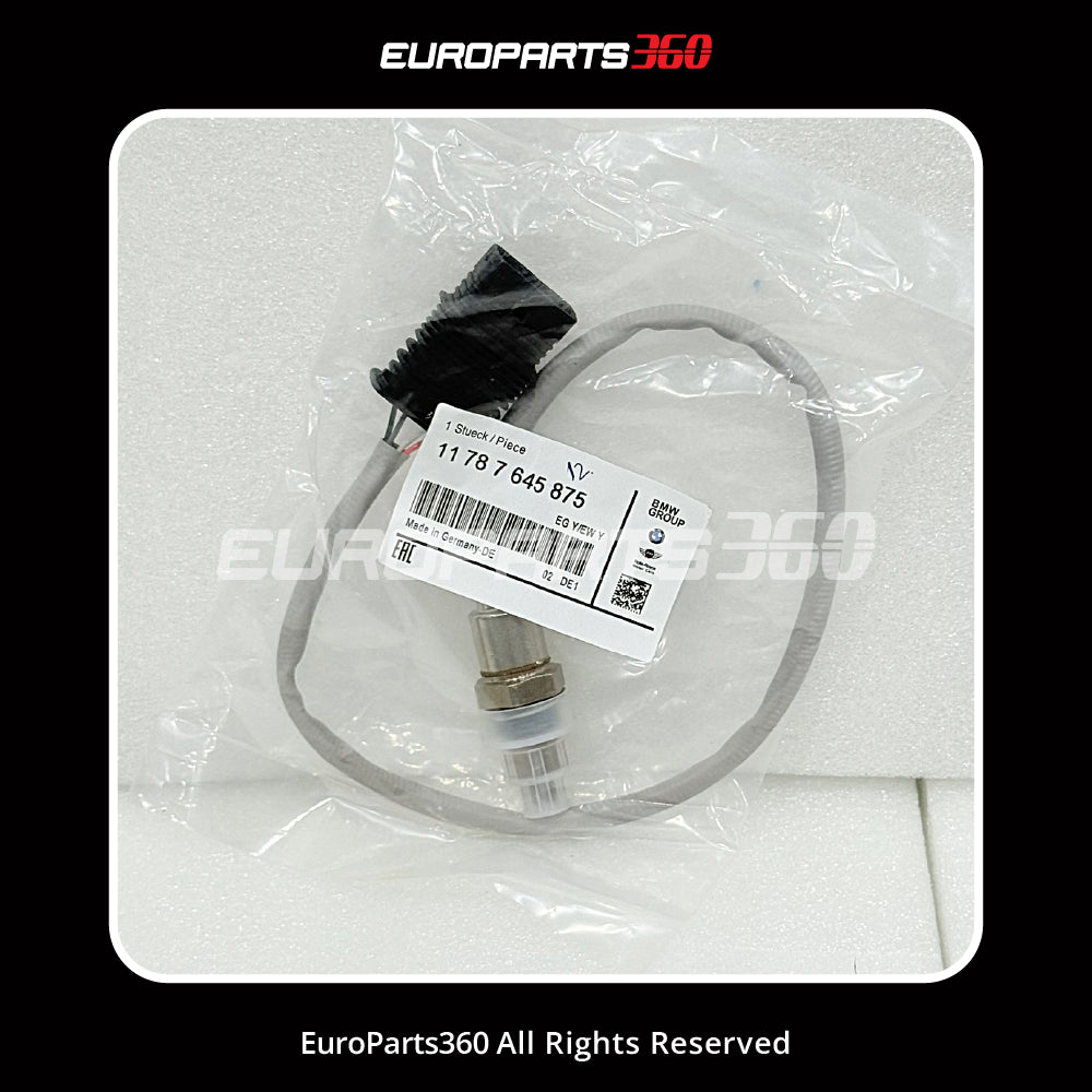 BMW 1 2 3 4 5 6-series X4 X5 X6 Oxygen Sensor 11-78-7-645-875  11787645875 (Genuine) (2014-2019)